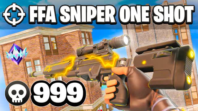🎯FFA Sniper One Shot 🌆 Tilted Towers