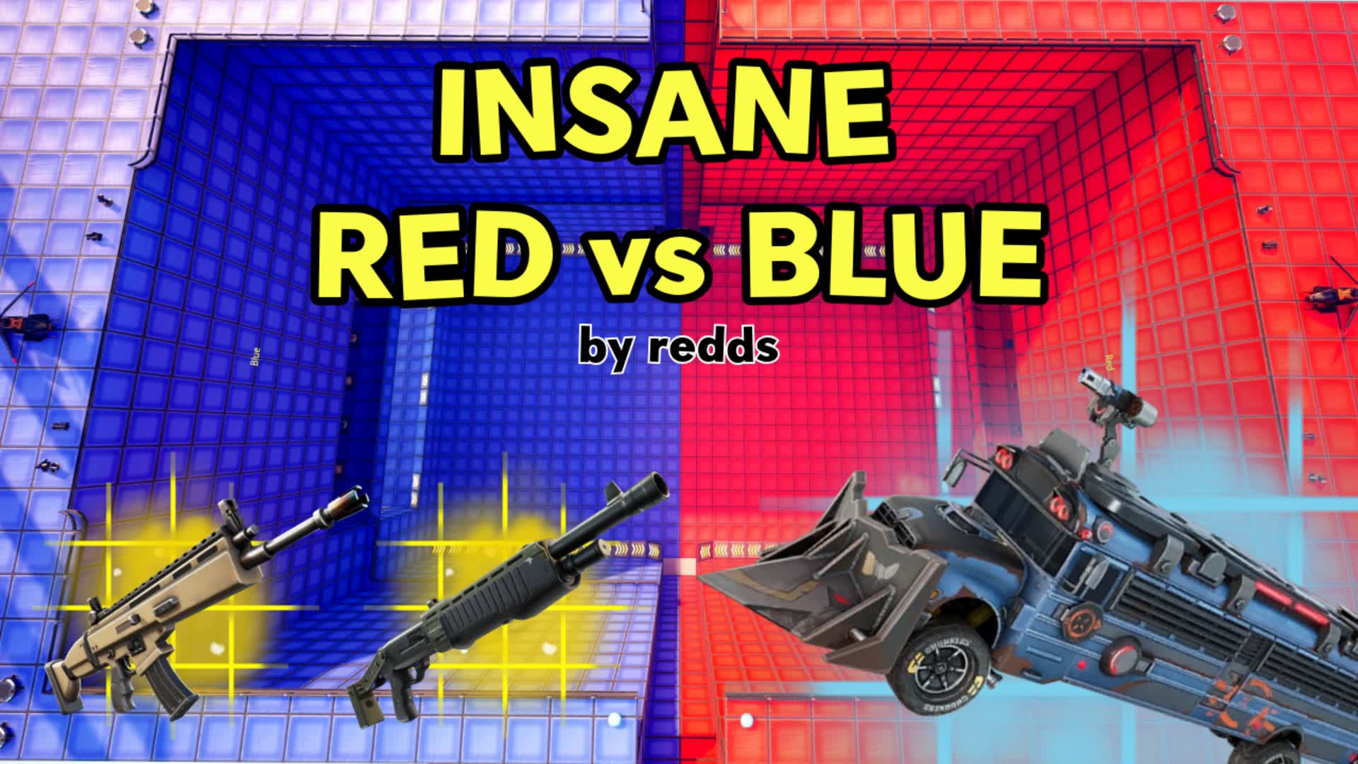 INSANE Red 🔴 vs Blue 🔵
