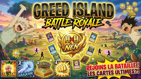 GREED ISLAND - BATTLE ROYALE 🌍