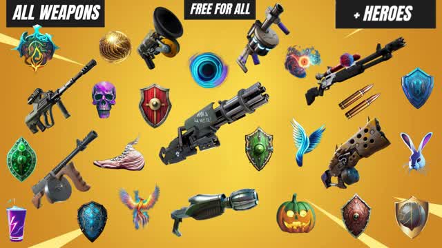All Weapons Free For All + Heroes 🦸‍♂️