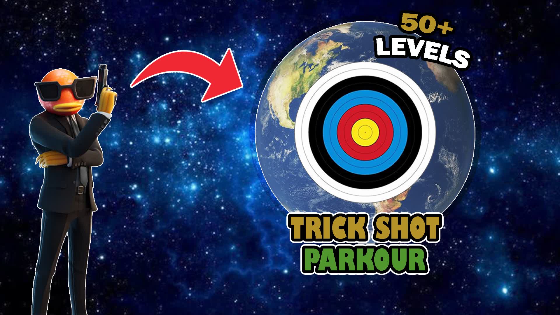 🎯 TRICK SHOT EASY PARKOUR 50+ 🎯