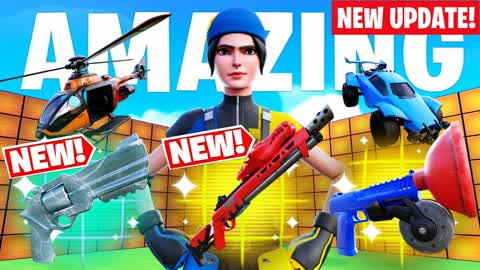 AMAZING 1V1 ALL GUNS - FREE FOR ALL