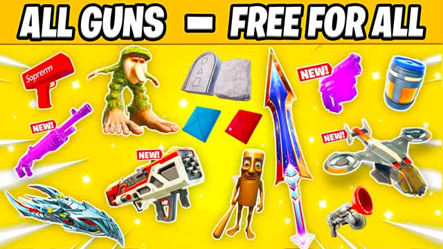 SQUID ⭐ALL GUNS - FREE FOR ALL (CARS)