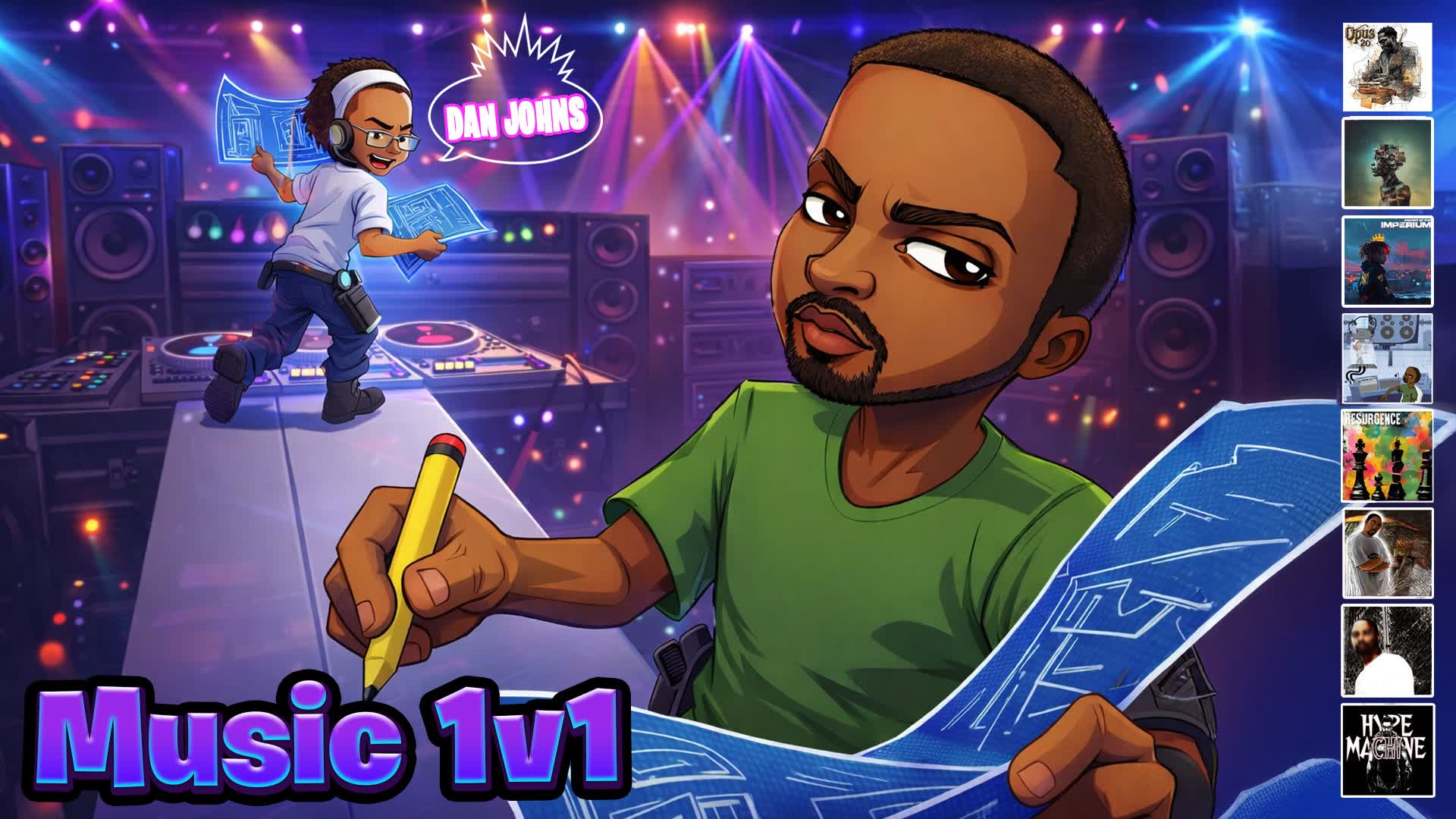 Dan Johns Music 1v1