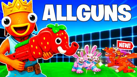 ALL GUNS 1V1 - BRAINROT FFA RIDES LAGRI