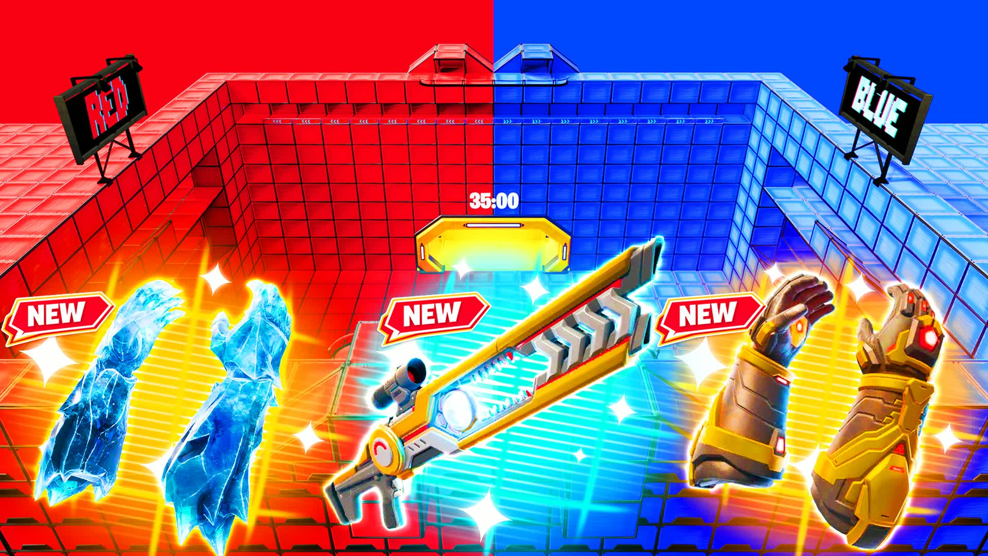 CRAZY RED VS BLUE 🔴🔵