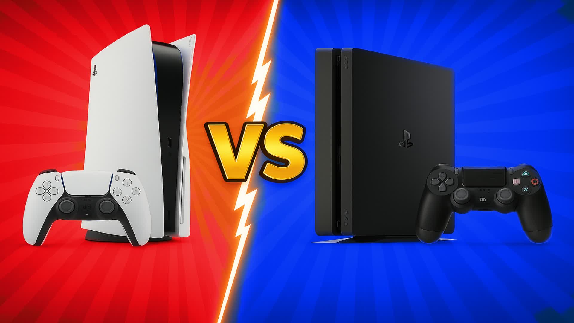 🔴 PLAYSTATION 5 VS PLAYSTATION 4 🔵