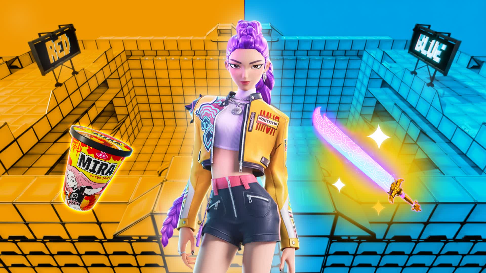 CRAZY KPOP HUNT3RS 👹 RED VS BLUE🔴🔵