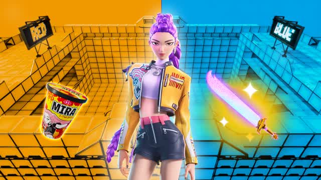 CRAZY KPOP HUNT3RS 👹 RED VS BLUE🔴🔵