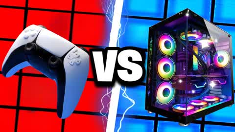 PC VS CONTROLLER RED VS BLUE🔴🔵