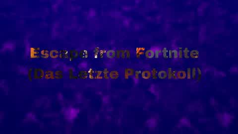 Escape from Fortnite Event