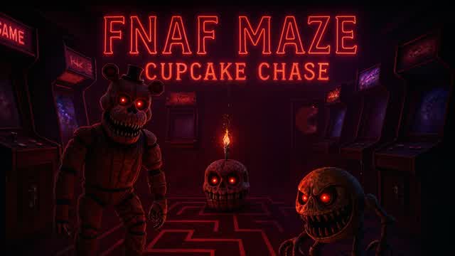 FNAF MAZE : CUPCAKE CHASE - HORROR