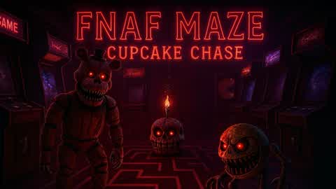 FNAF MAZE : CUPCAKE CHASE - HORROR