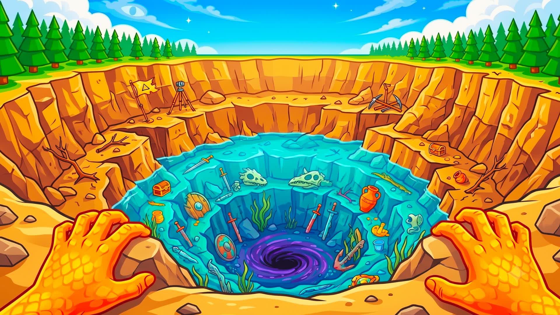 Drain the Lake 🌊