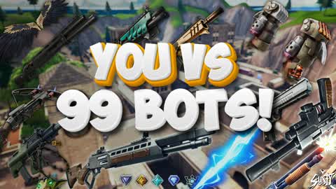 PLAYER VS 99 BOTS BOT ROYALE