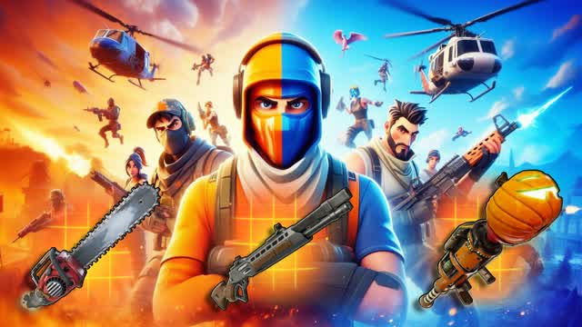 SUPER SKIRMISH ORANGE VS BLUE