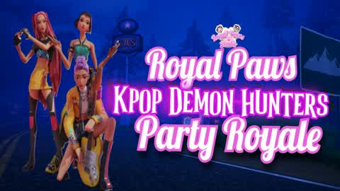 KPop Demon Hunters Party Royale