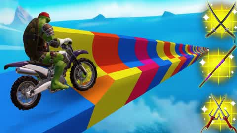 🐢TMNT 🚗MEGA RAMP CARS GAMES