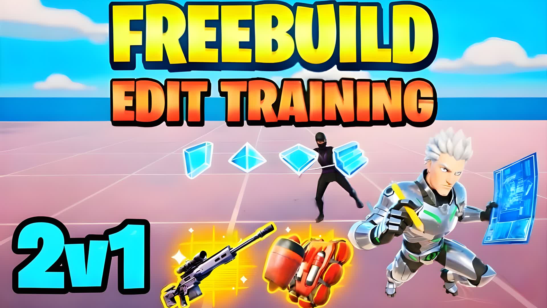 FREEBUILD EDIT TRAINING 2V1 ✅ TOKA