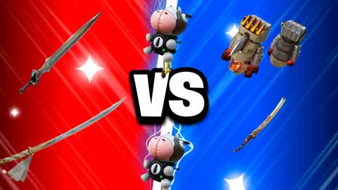 red vs blue only melee