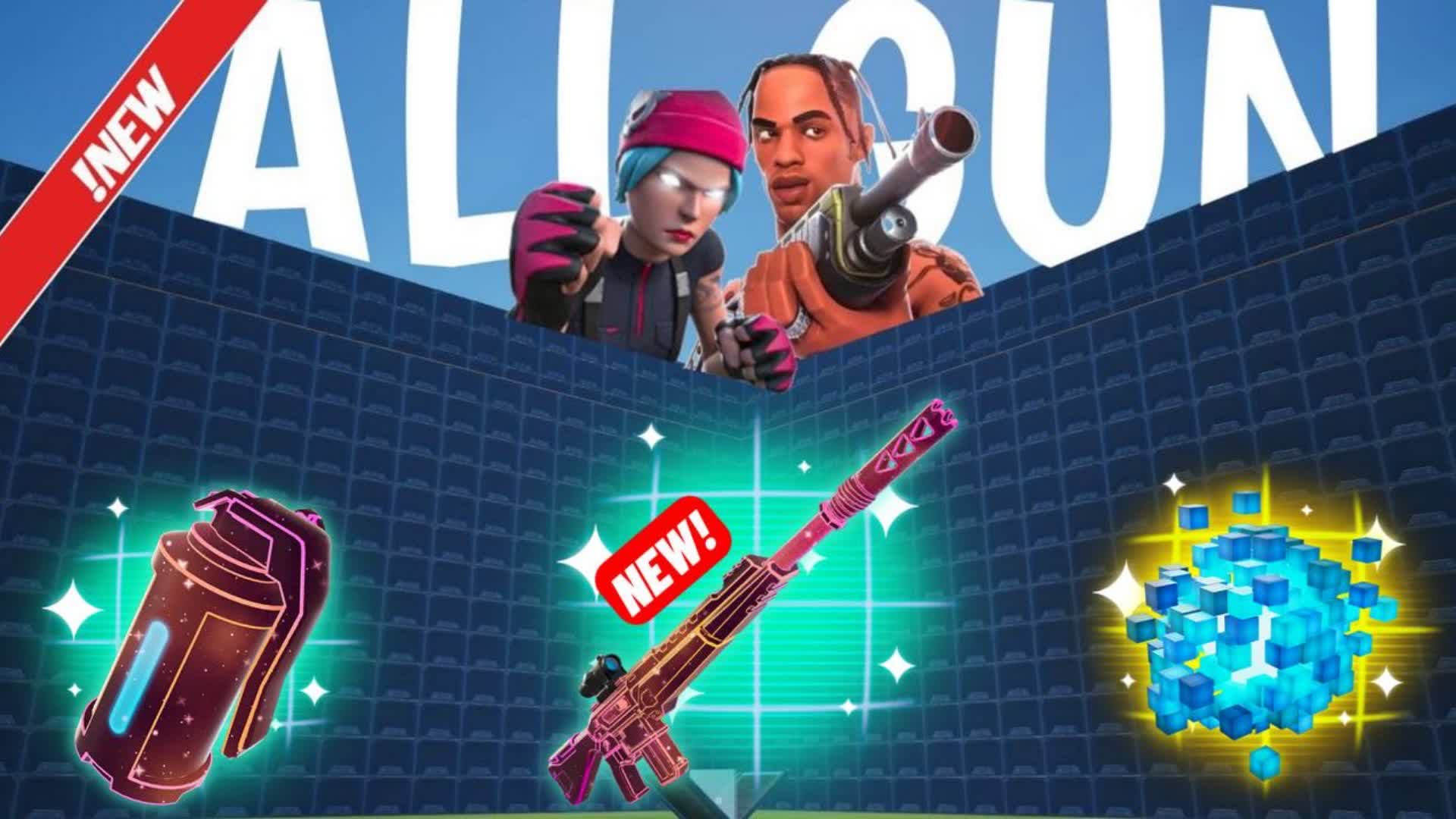 FAN 1V1 FFA WITH ALL GUNS & SECRETS