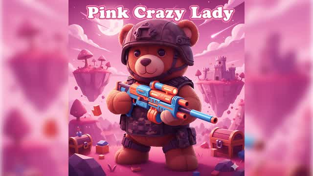 Pink Crazy Lady