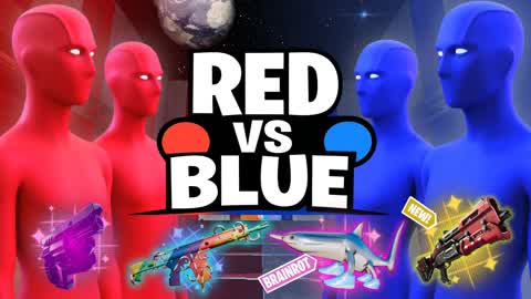 🔴RED VS BLUE🔵 IN SPACE