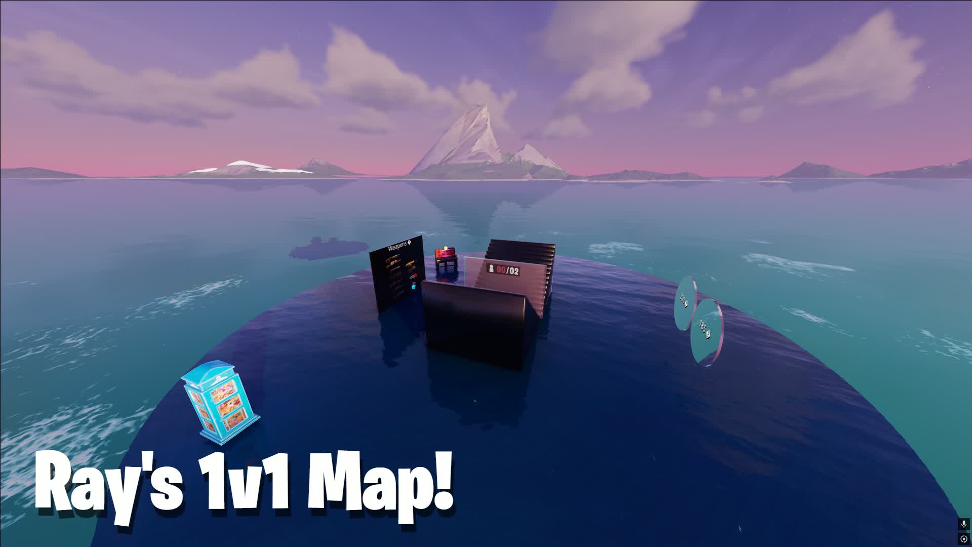 レイの1対1のマップ！