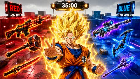 Red Vs Blue Goku