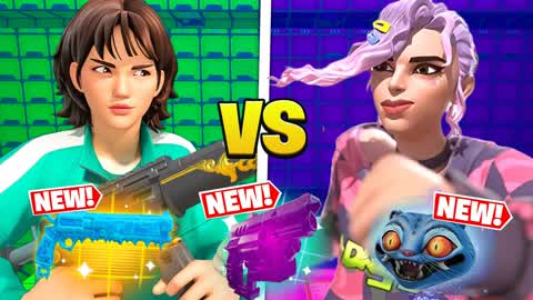 EXTRA GREEN VS PURPLE