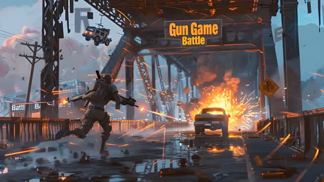 đ« Gun Game: Bridge Battle đ