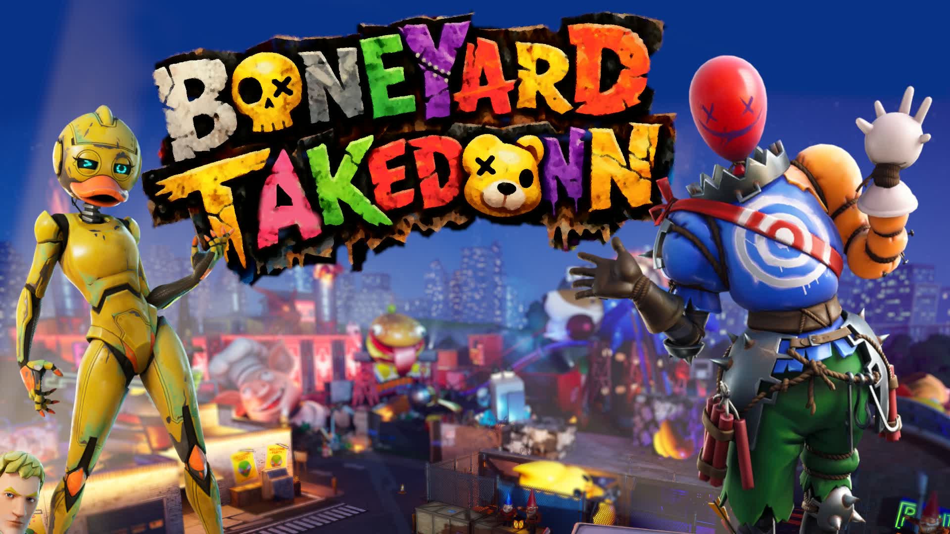 ボーンヤードのテイクダウン