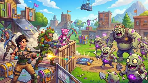 The war of zombies and humans