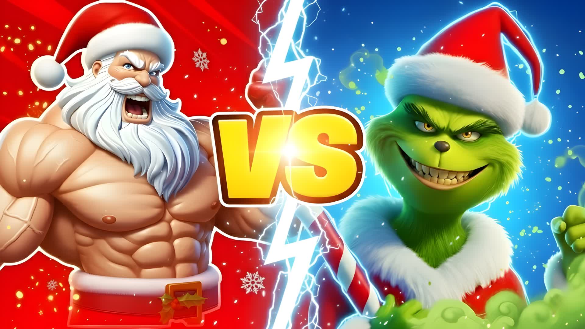 INSANE GRINCH VS SANTA 🎅