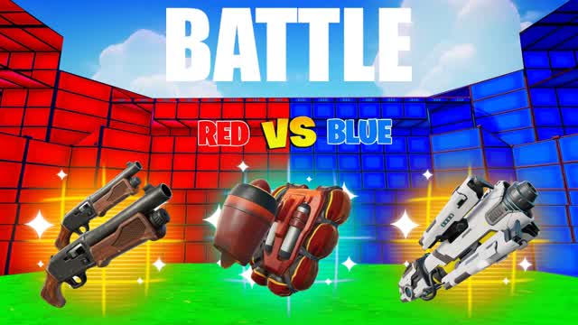 BATTLE RED VS BLUE 🔴🔵