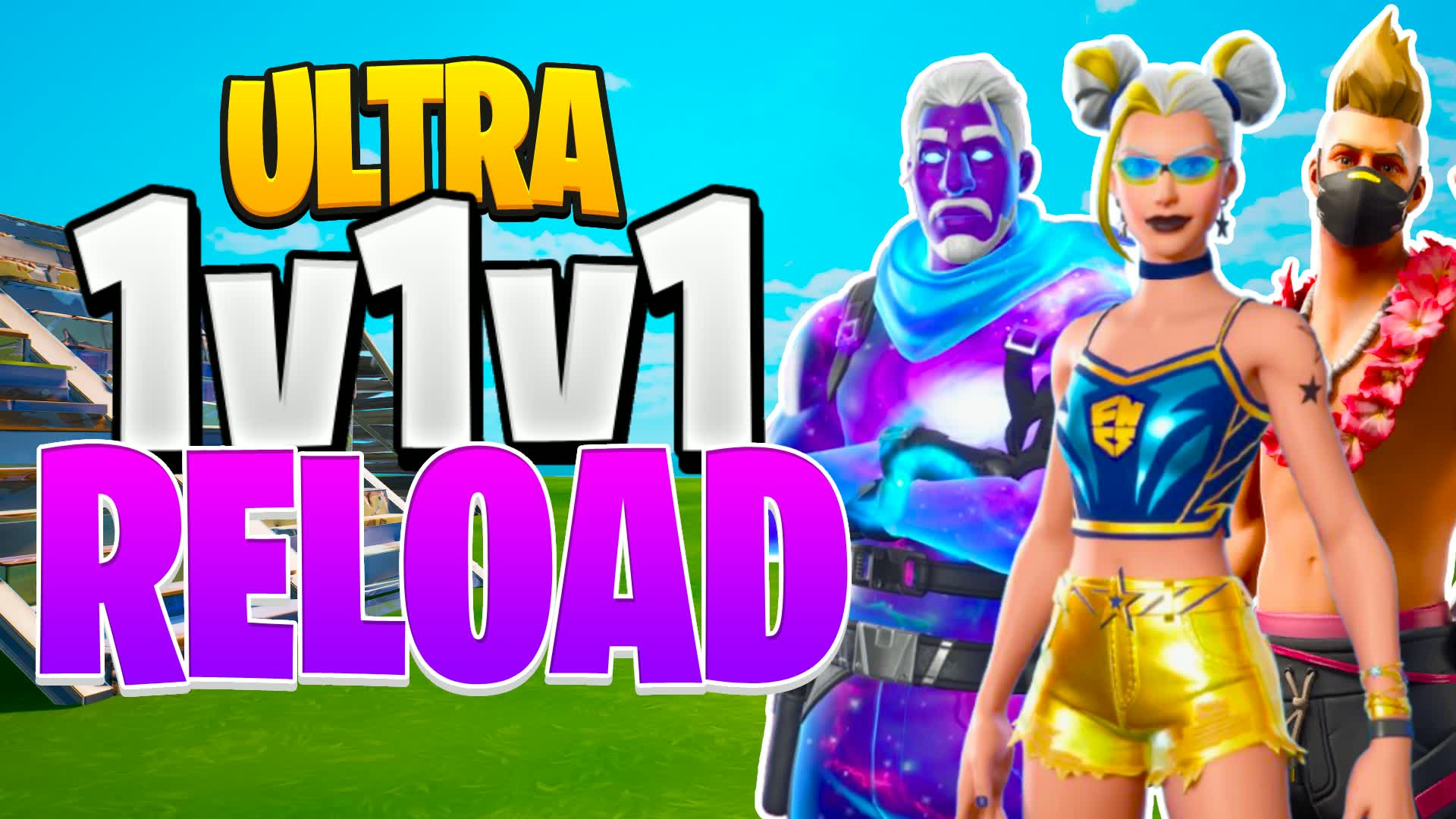 ULTRA 1v1v1 RELOAD BUILD FIGHT FFA