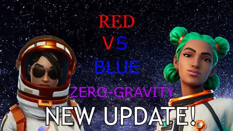 RED😡 VS BLUE🥶 ZERO GRAVITY!🌌