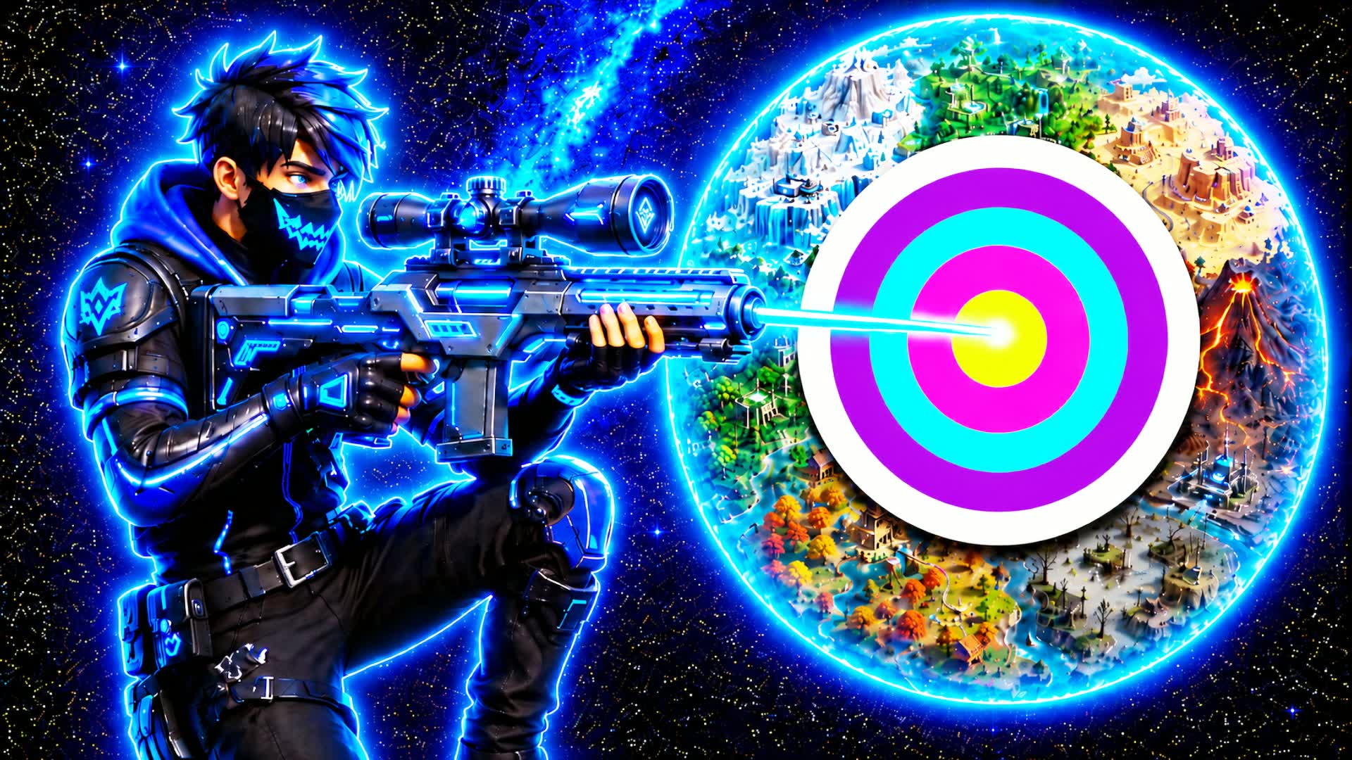 🎯😂 🧊 ICE [EASY] TRICKSHOT RUN
