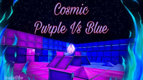 Cosmic Purple VS Blue