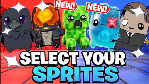 SELECT YOUR SPRITES [RED VS BLUE]🔴🔵
