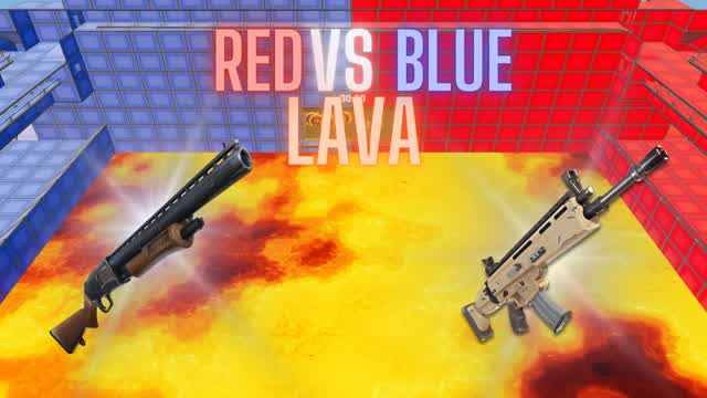 RED VS BLUE (LAVA)🔴🔵