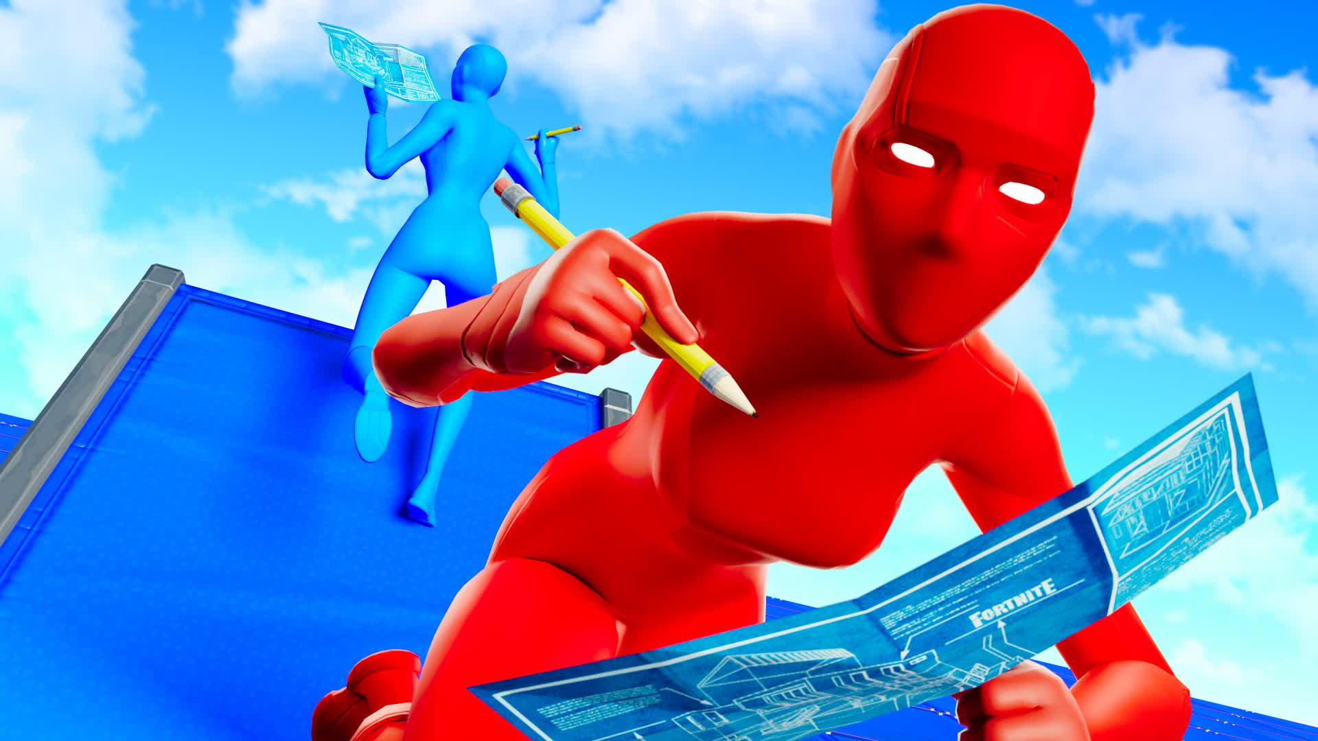 Eclipse Red VS Blue 1V1