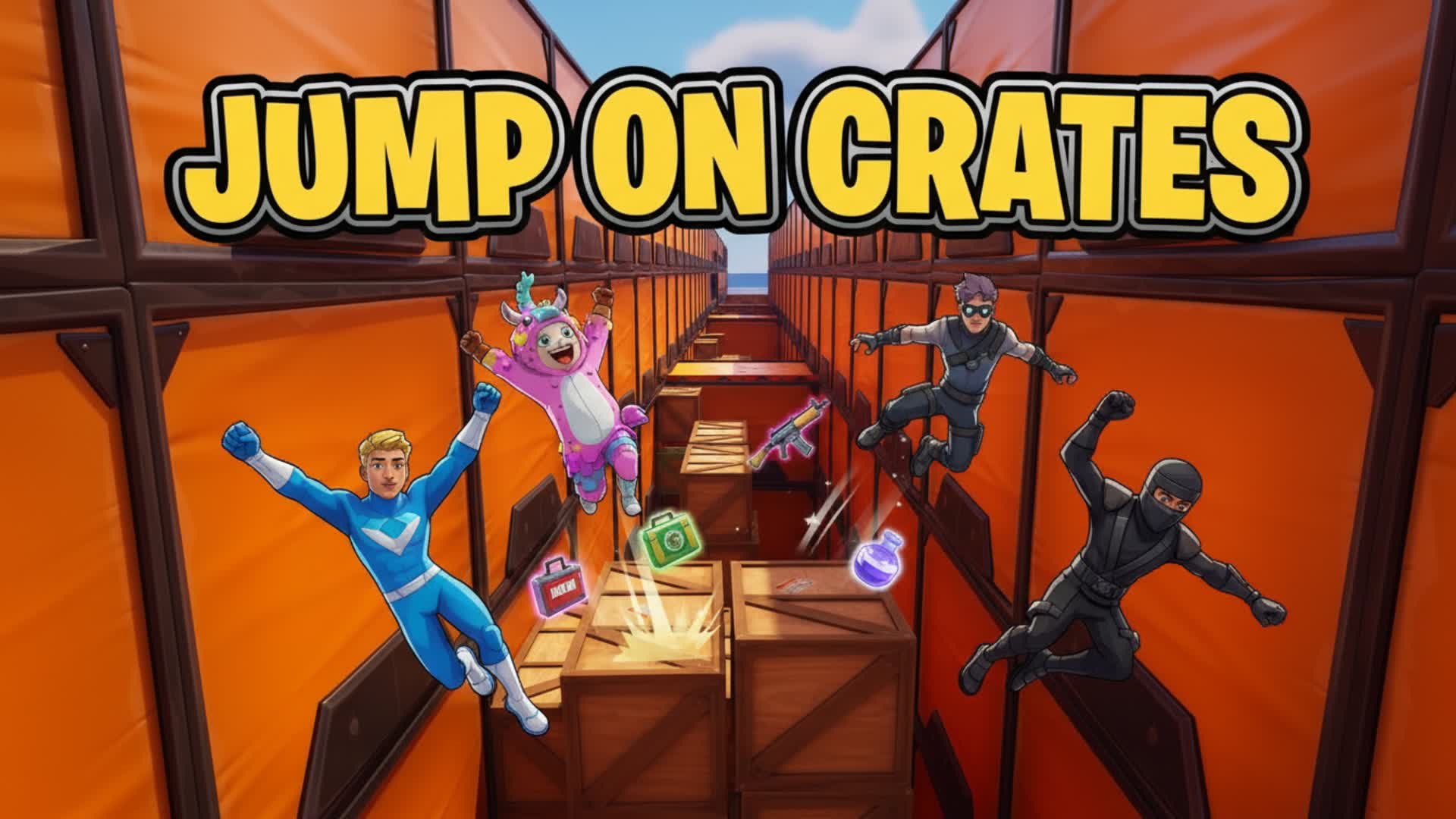 ⭐ Jump On Crates 👑 Parkour and Fun 🏆