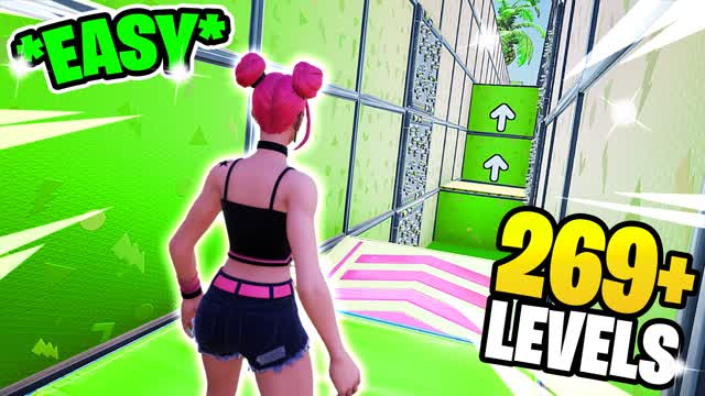 ✨EASY DEATHRUN PARKOUR 269+