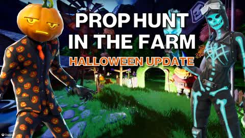 Prop Hunt nella fattoria di Halloween