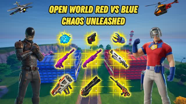 RED VS BLUE PEACEMAKER VS BLOODSPORT