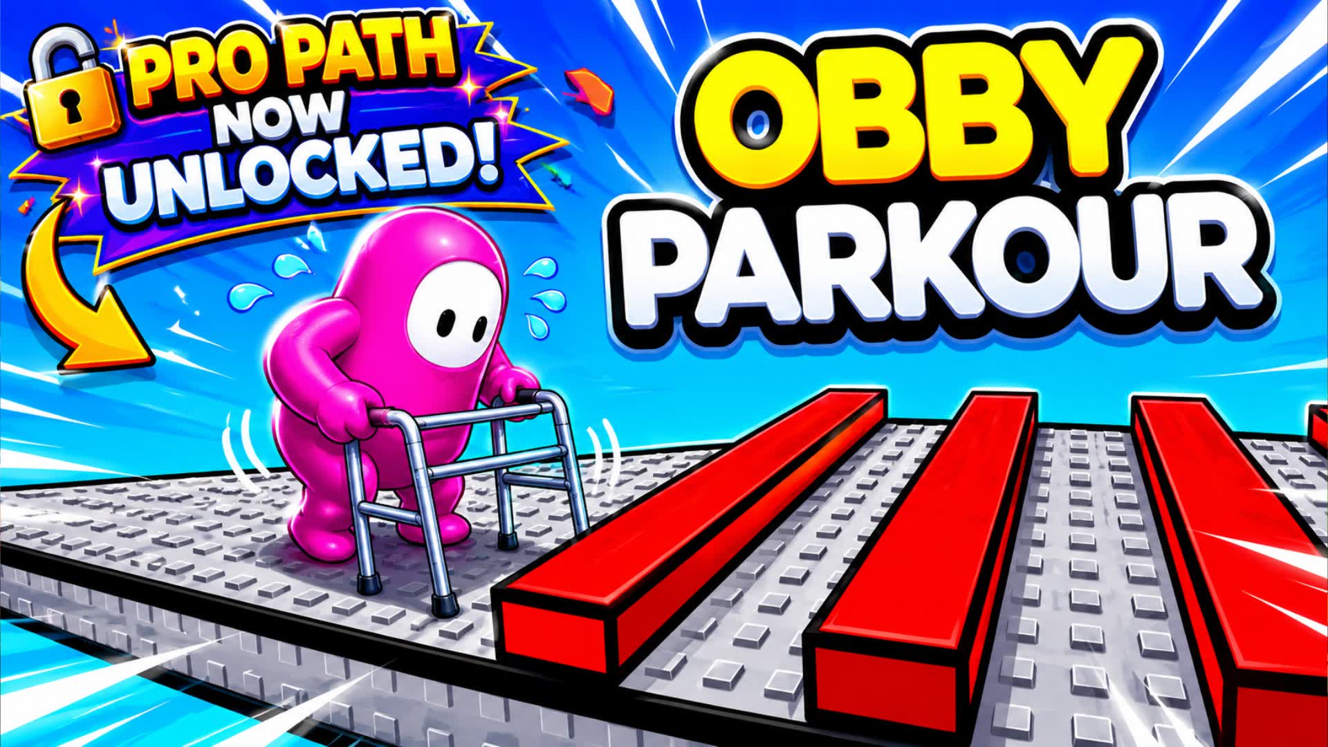 Fall Guys obby parkour