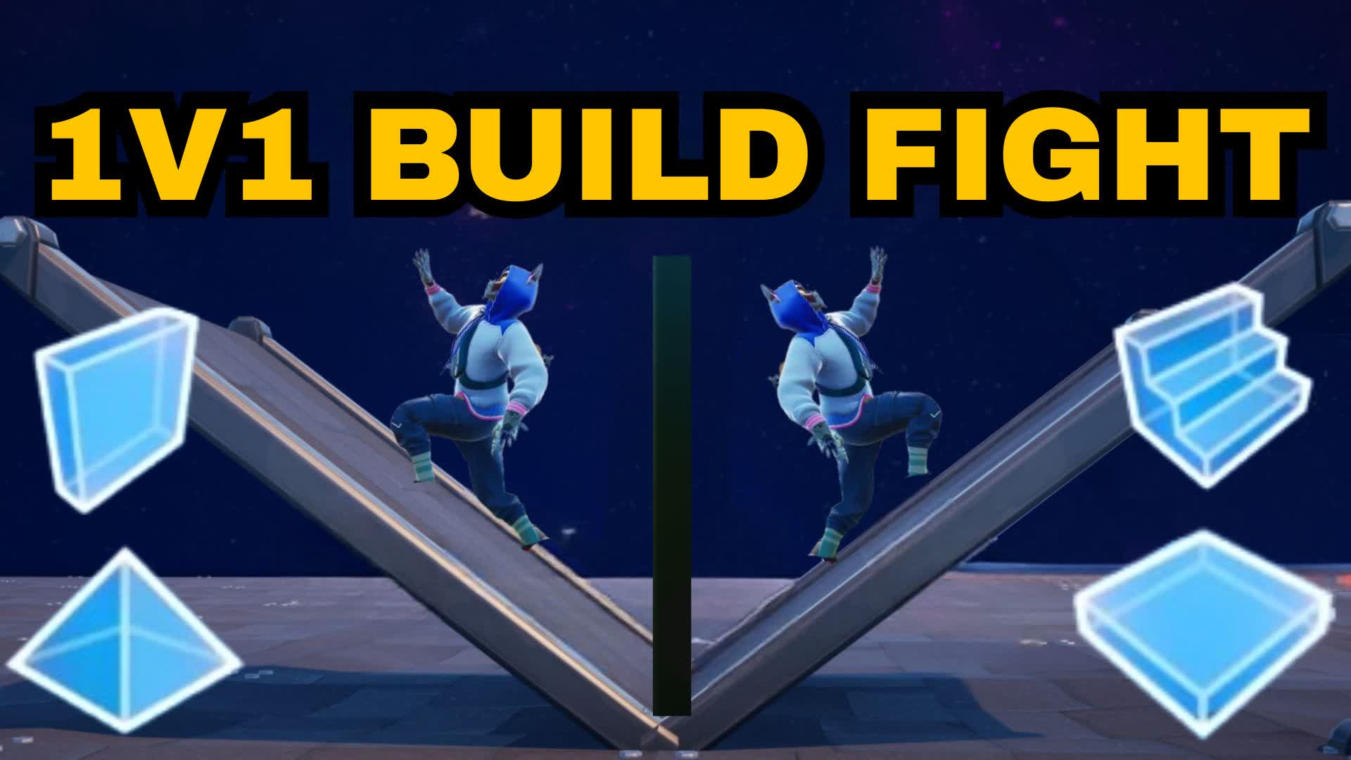 The 1v1 build fight