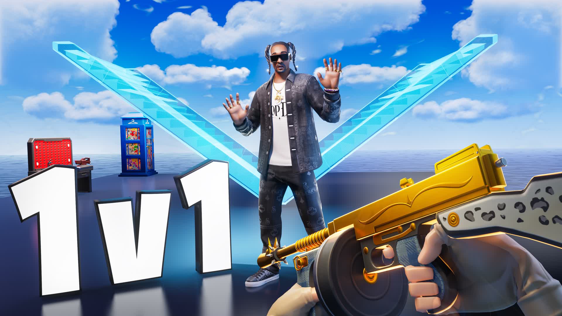 1v1 Build pro 7692-0133-3714 stworzone przezorevoltzz – Fortnite