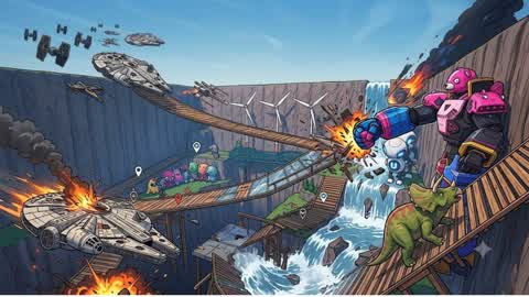 🚗 ramp, cars, and weapons 🚗